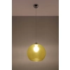 Elegantní závěsná svítidla Koule 30 cm - žlutá