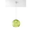 Elegantní závěsná svítidla Koule 30 cm - zelená