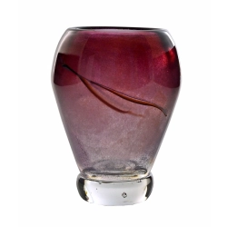 Dekorativní váza ze silného uměleckého skla