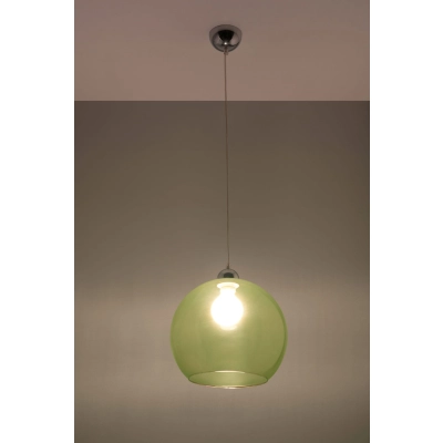 Elegantní závěsná svítidla Koule 30 cm - zelená